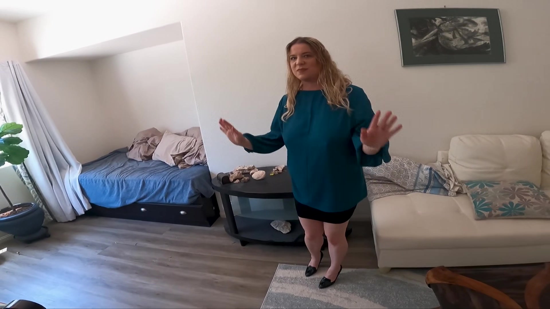 Stepmom lost the bet and pays with pussy and ass