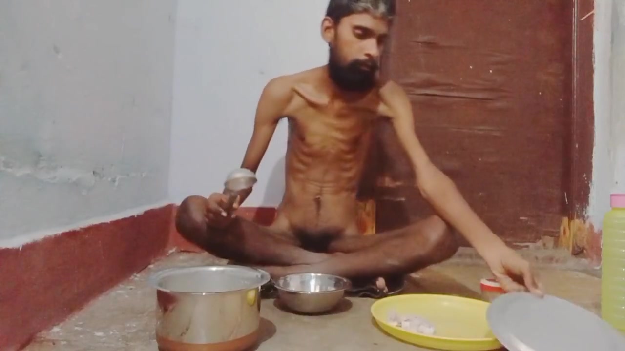 Skinny Sexy Hot Boy Rajeshplayboy993 Food Eating