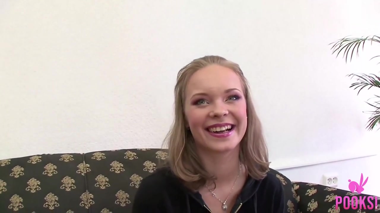 Blonde Bombshell teen 18+ Bridget K Fills Her Wet Mouth And Pussy With Cock!