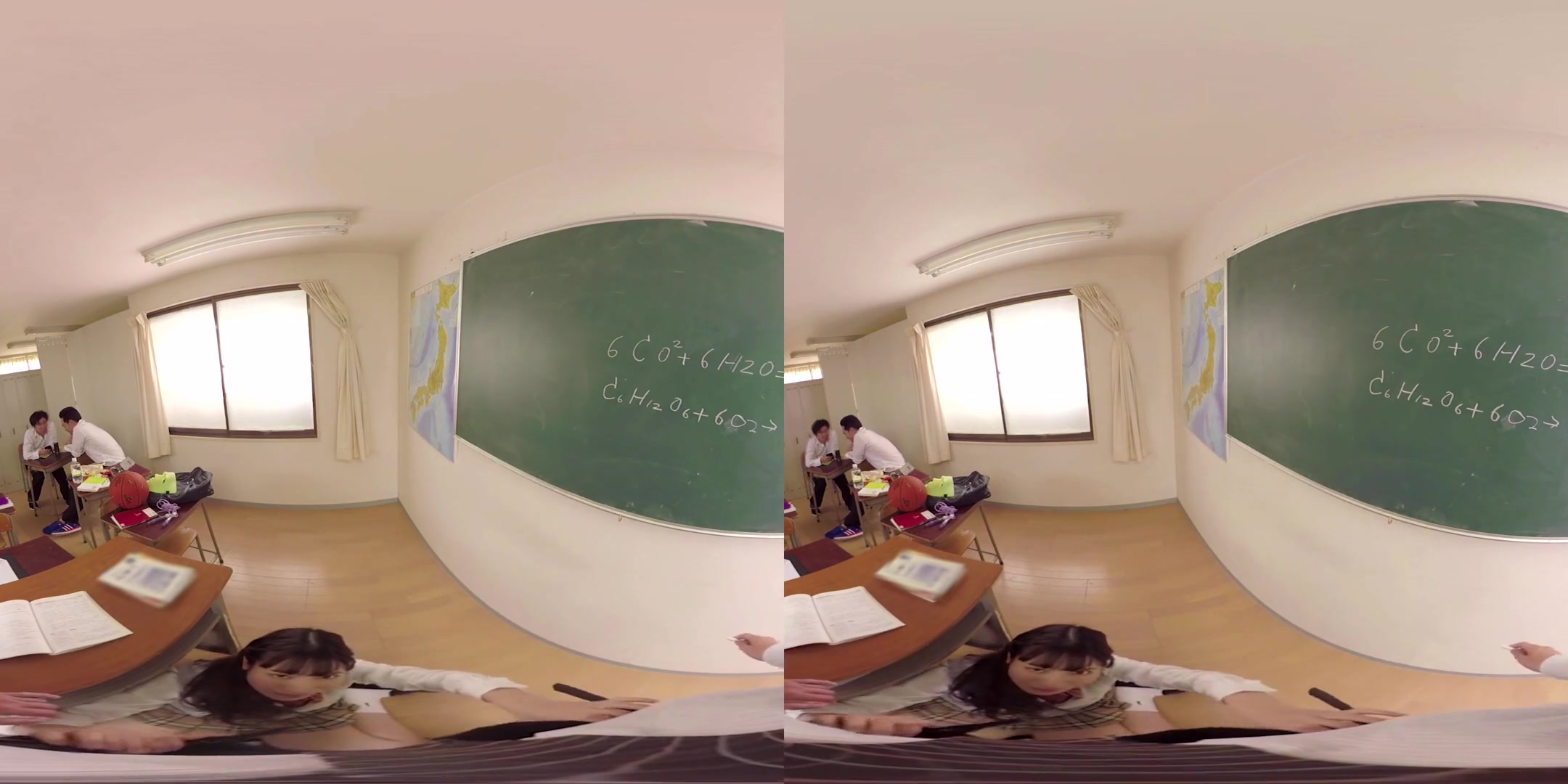 Ai Hoshina in Ai Hoshino Teasing Teacher Leads to Classroom Creampie 1 - WAAPVR