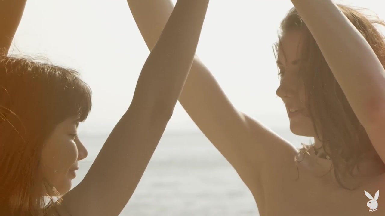 Cara and Mikaela are Hand in Hand - PlayboyPlus