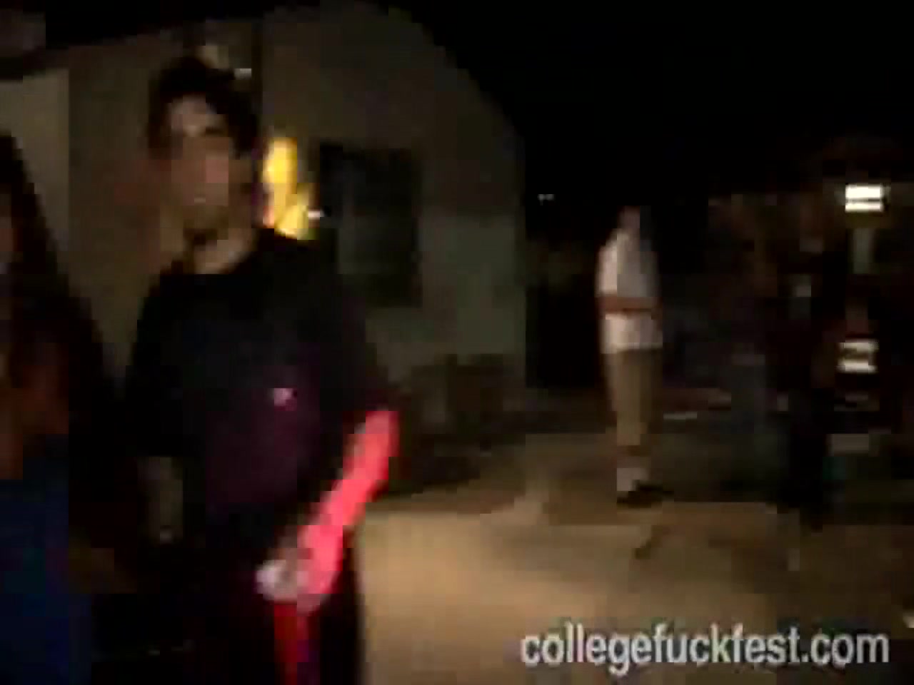 College party teen 18+ fucked in front of crowd