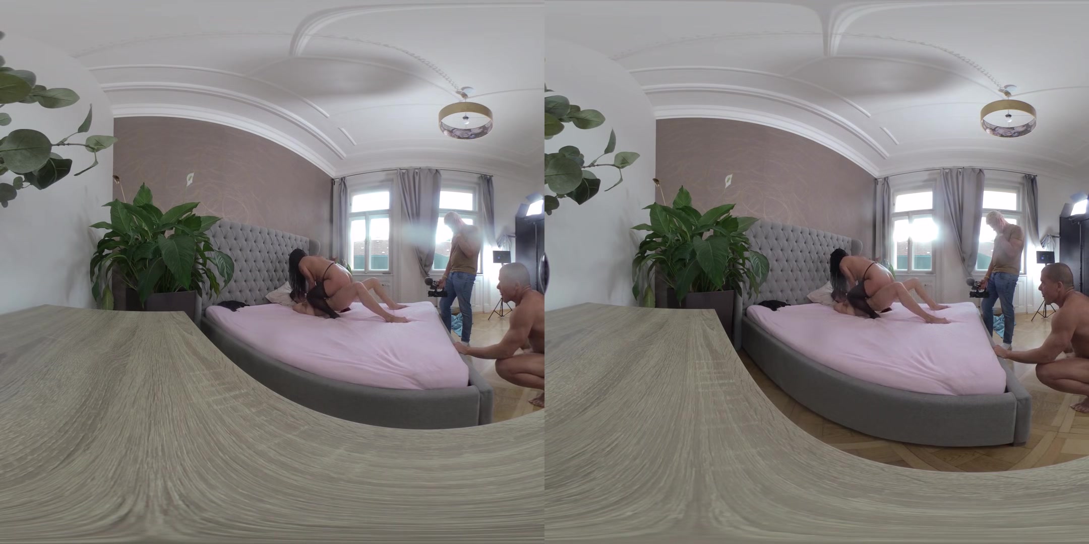 Daphne Klyde - Vr Behind The Scenes Part Two - Double Meat Sandwich (Dvp) Makes Thick Milf Squirt Buckets Of Joy Juice