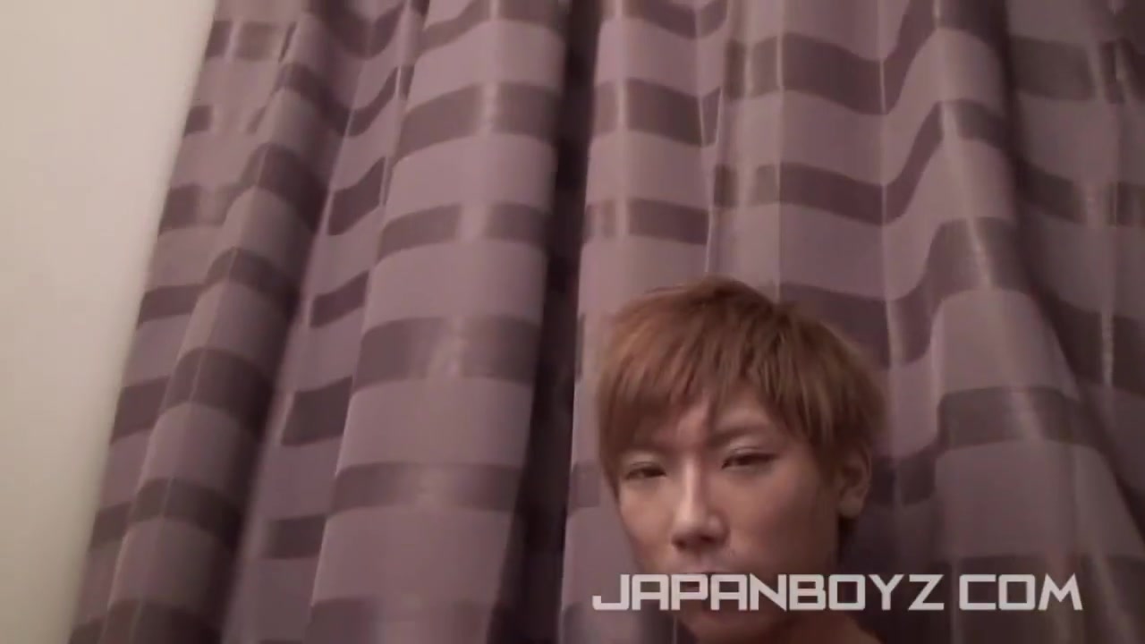 Asian Takuya Masturbates With Dildo