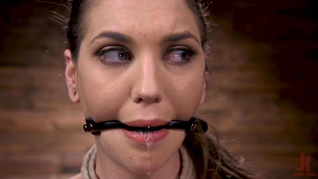 Kissa Sins is Dominated in Grueling Bondage - HogTied