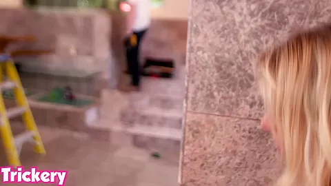 Trickery - Horny housewife Katie Morgan fucks the handyman