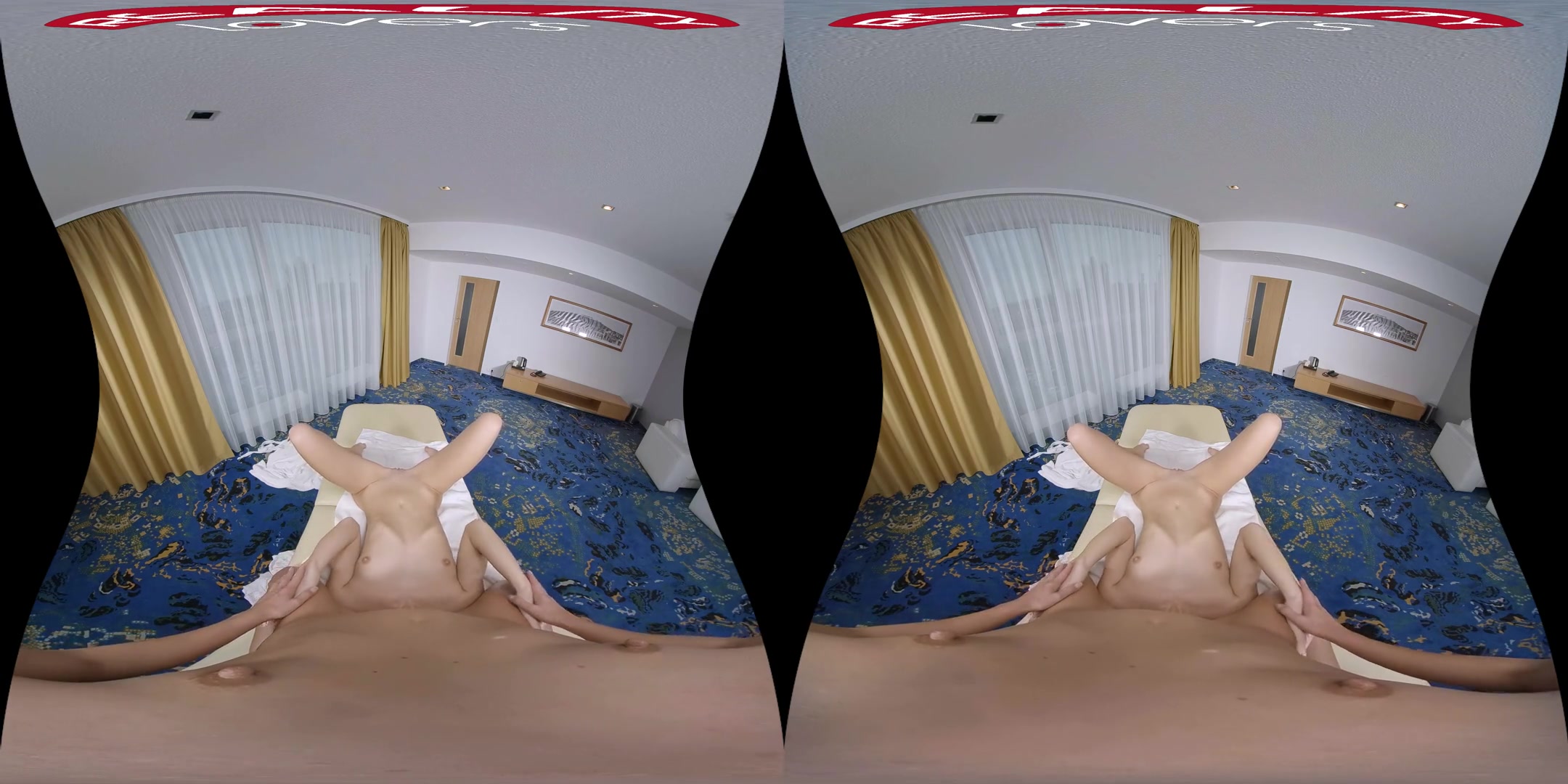 Pussy Massage in the Presidential Suite - Lesbian VR Video with Eveline Dellai and Jenny Doll