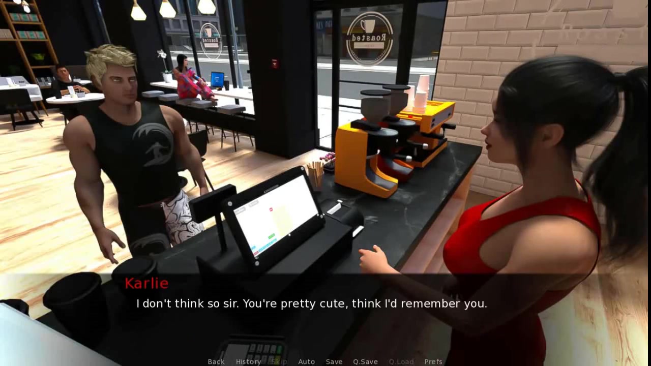 How We Met Horny Couple Got Caught Fucking In The Caffe Shop Ep 3