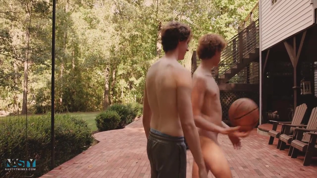 Nastytwinks - Strip Bball - Cj Comes Over To Visit Shapey And Play Some Hoops Strip Basketball Turns Into Hot Raw Fucking