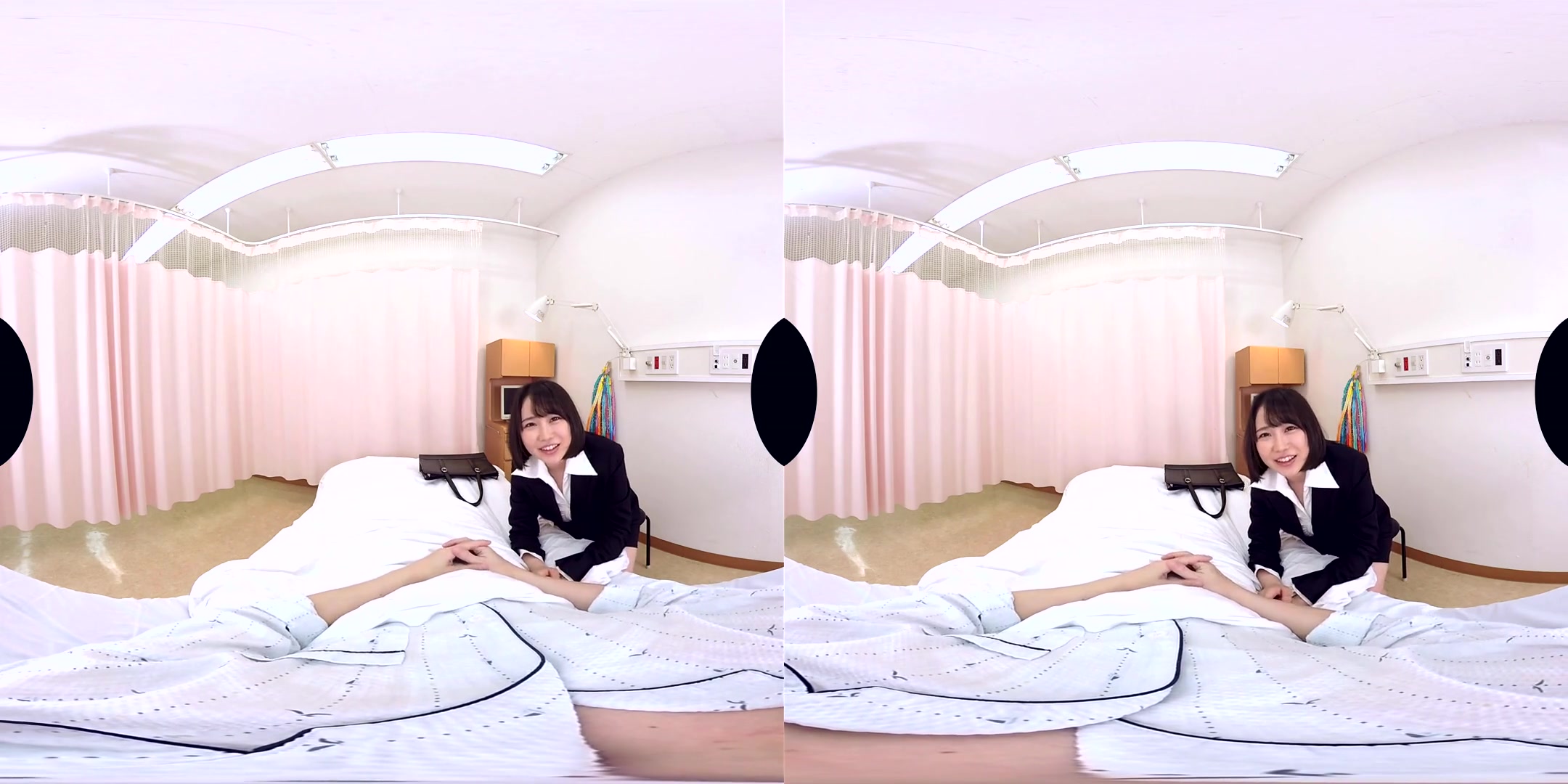 Visited by the Young OL in the Hospital 1 - Asian teen 18+ Hospital Fuck