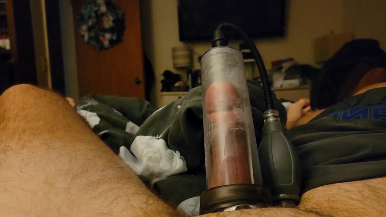 Pumping Up My Dick For A Cumshot