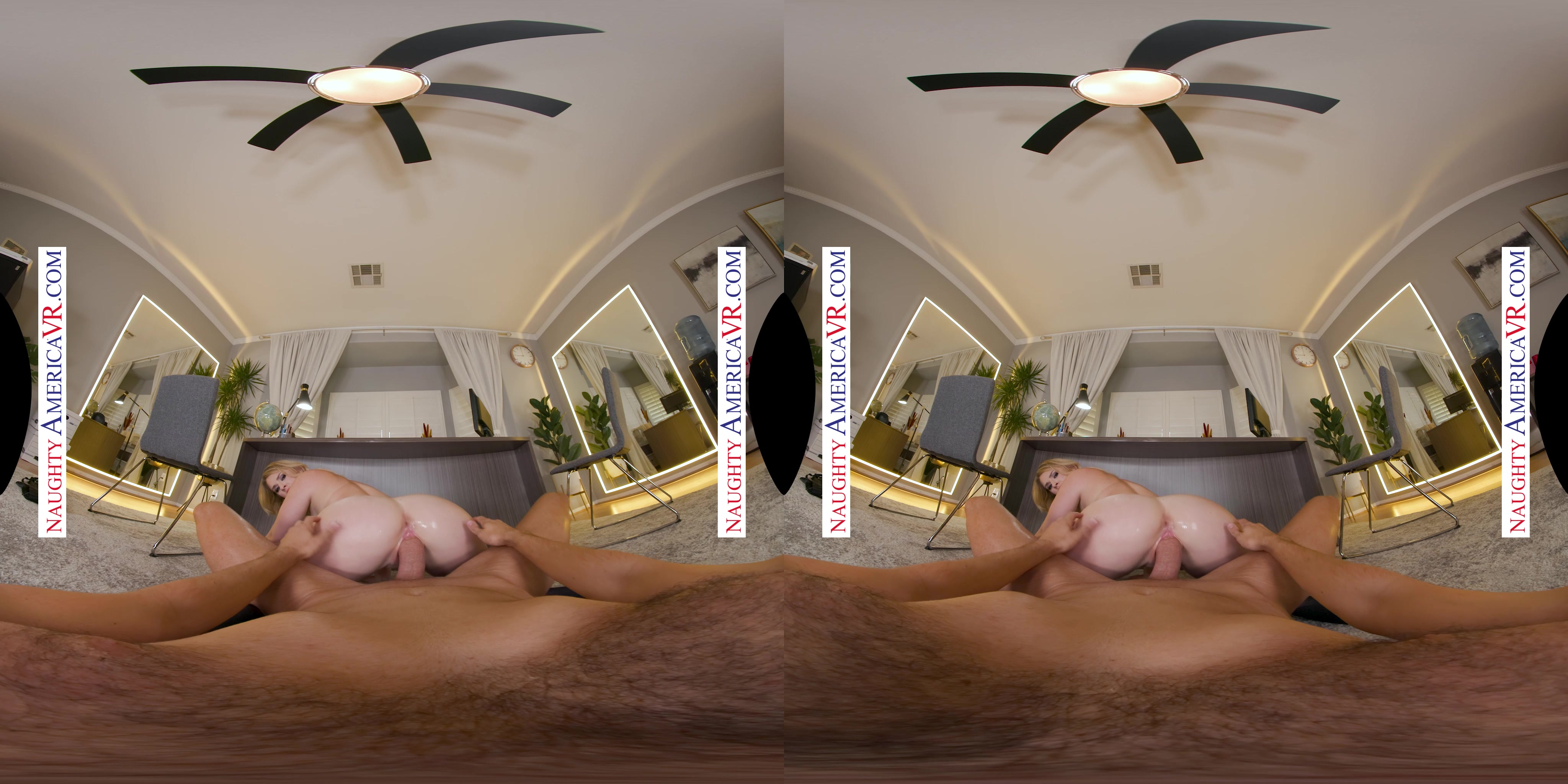 Riley Reign from Human Resources has a 1-on-1 with big dick employee