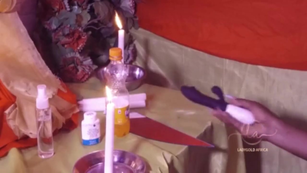 Ladygold Africa: Sexy Black Slut Goddess Masturbate On Her Temple And Squirt All Over When Ever She Is Happy