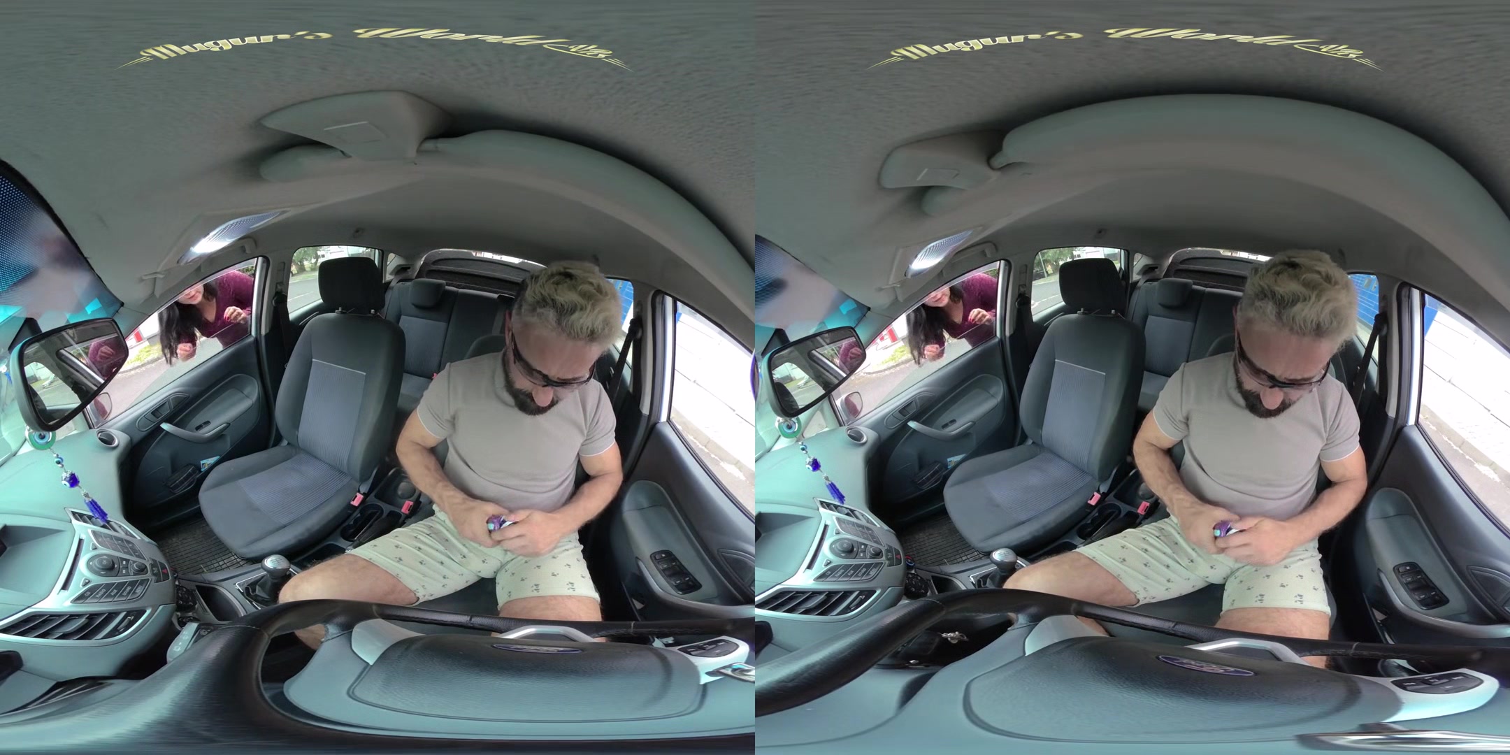 Hairy Christina Santes Banging In The Car