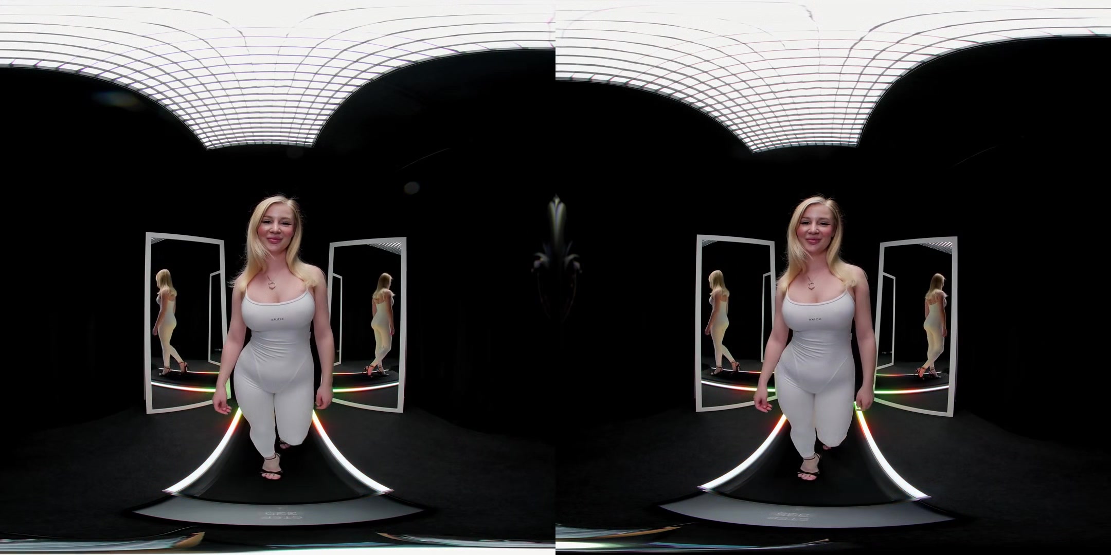 Vika's Treadmill Swim Week Show. Part 1