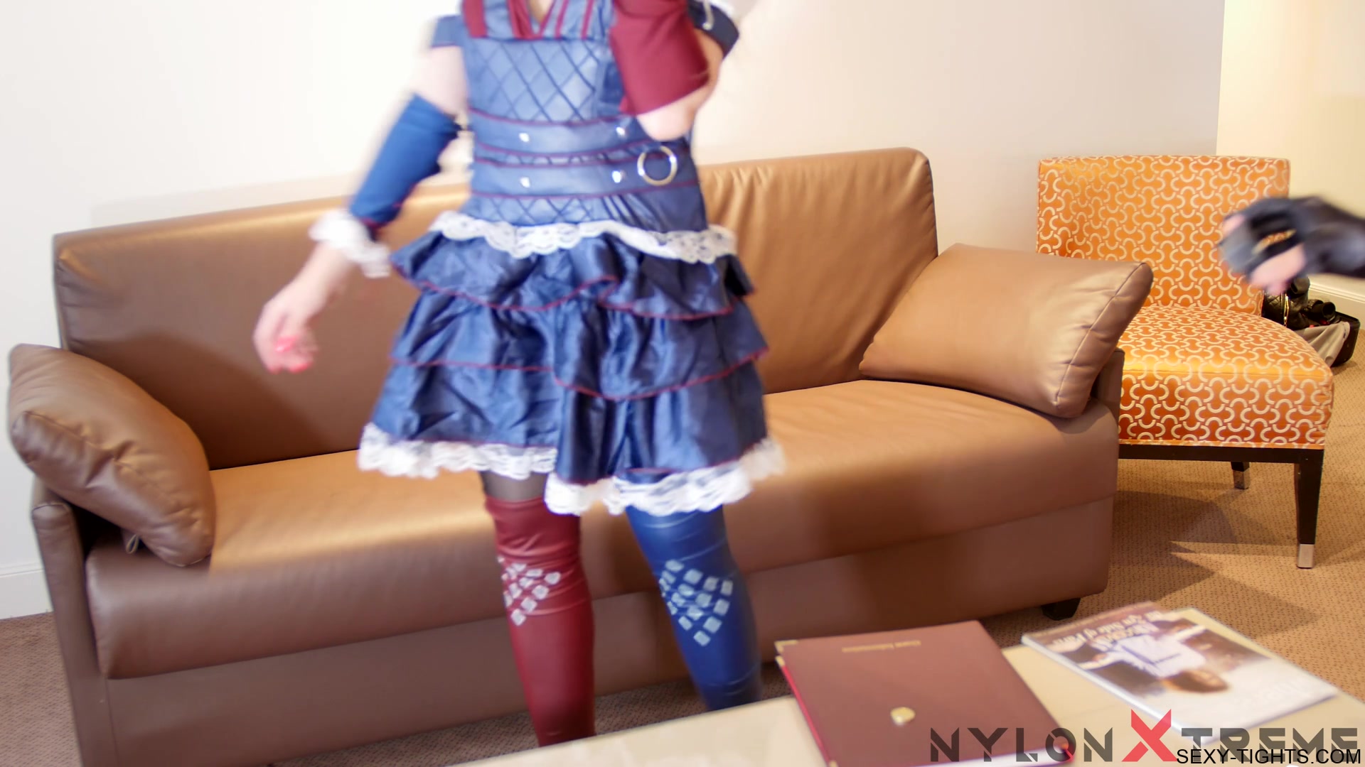 160 Luna Rival Harley Quinn Sex With Black Pantyhose - Sex Movies Featuring Sexy Tights
