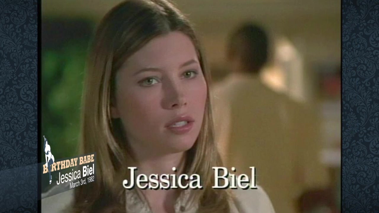 Jessica Biel Unwraps Her Birthday Presents - Mr.Skin