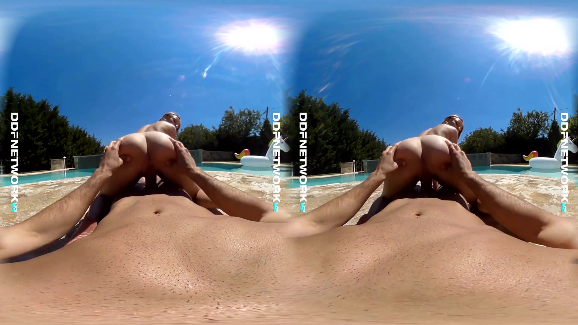 Lady Bug in Hot teen 18+ Banged: Hardcore Boy-Girl Fuck by the Pool - DDFNetworkVR