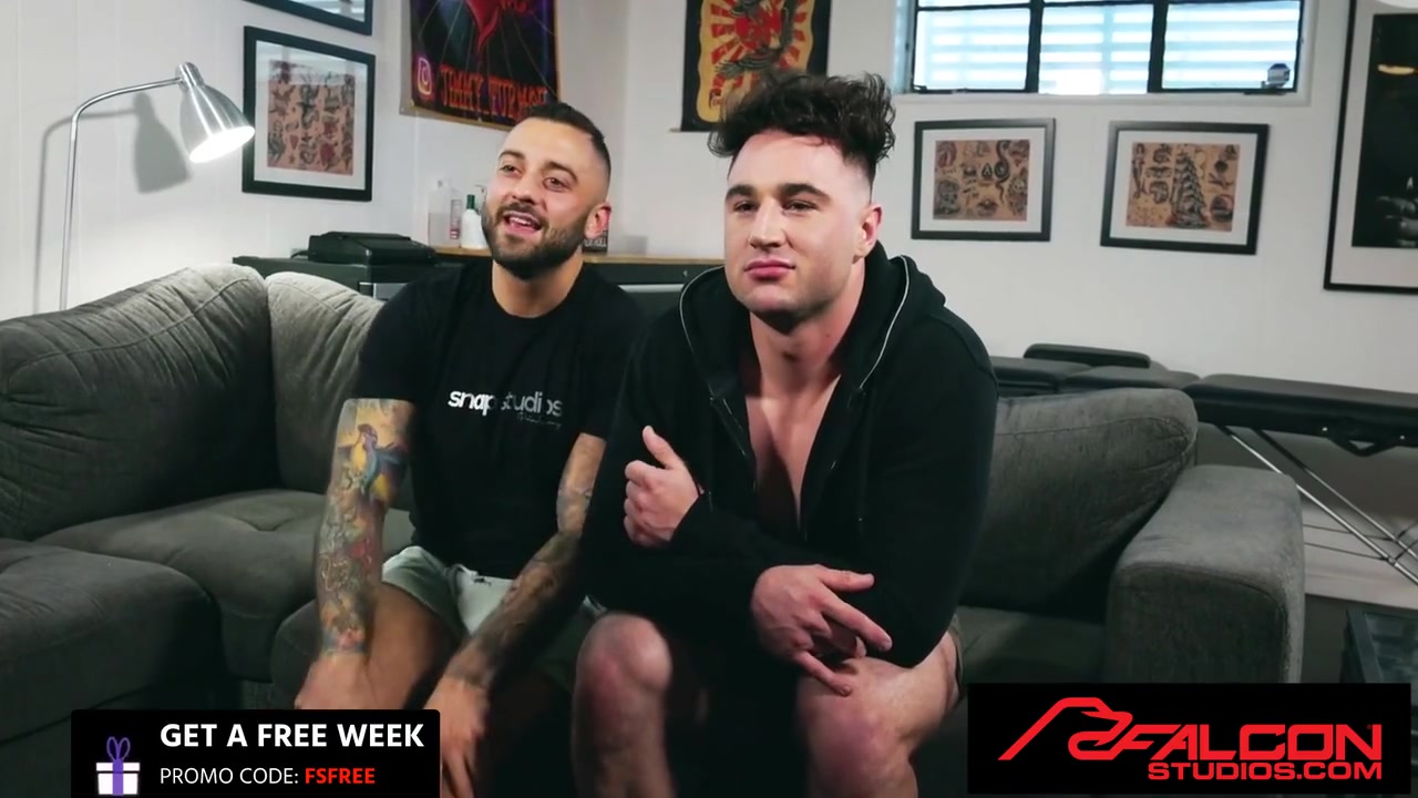 First Live Cam Bareback - Michael Boston, Drew Valentino And Drew Michael