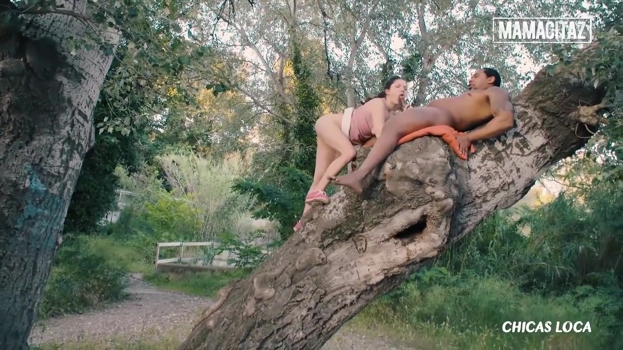 Big Tits Fucks On A Tree With Bbc