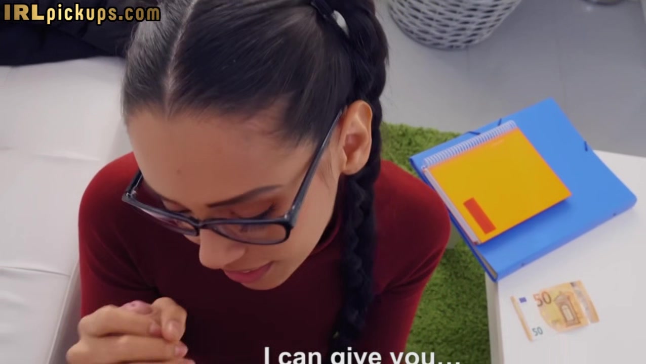 Pickedup latina blowing pov dick before riding cock