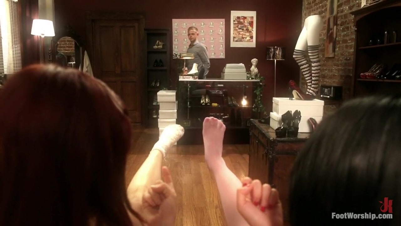 Shoe Store Foot Worship and Footjob