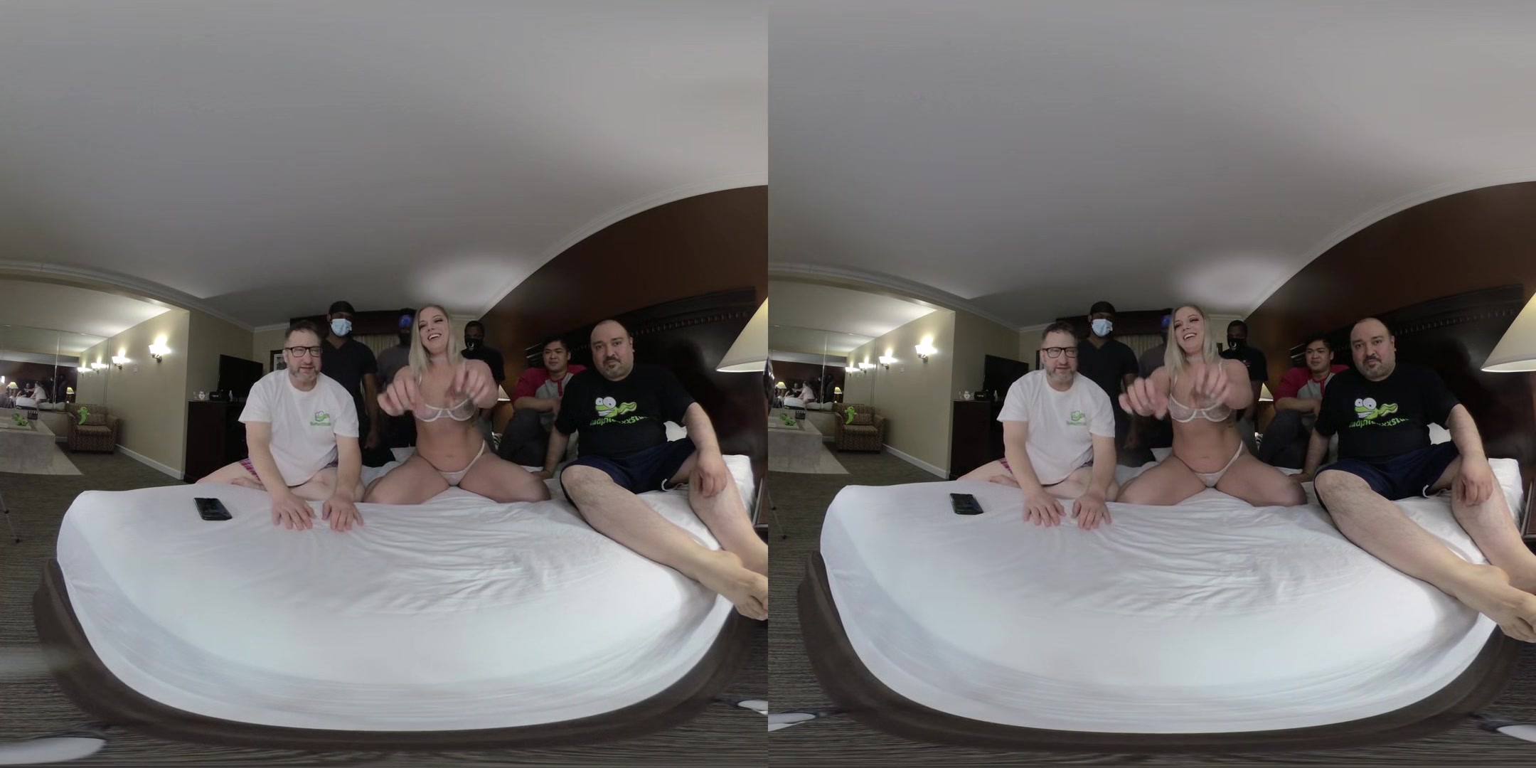 Lana Analise GANGBANG with Anal Part 1 of 5 - Amateur Interracial Anal Gangbang