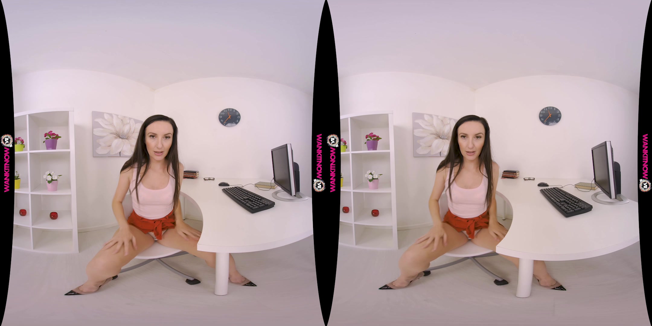 Wank For Work featuring Sophia Smith - WankitNowVR