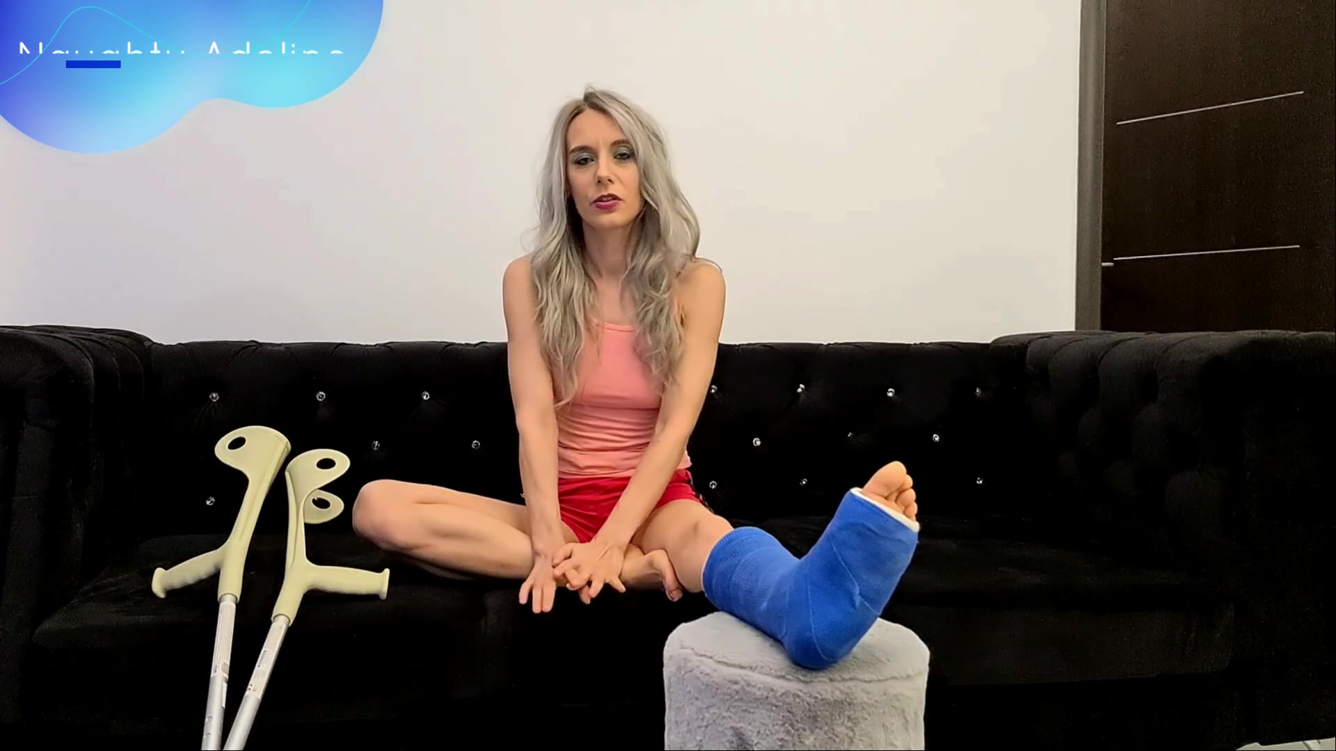 How I Broke My Ankle By Naughty Adeline - Sex Movies Featuring Naughty Adeline