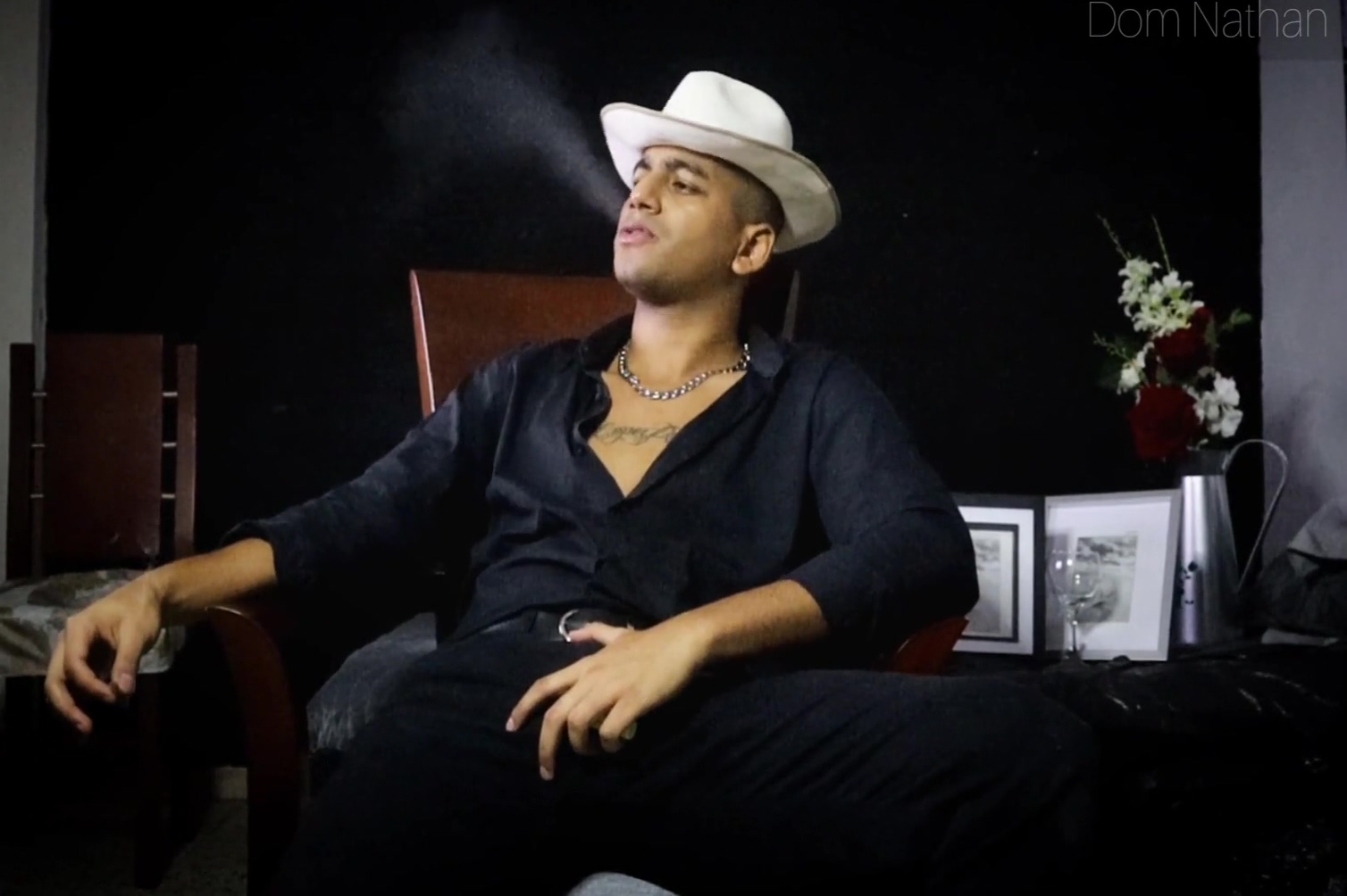 Pablo Spitting - Alpha Latin Male Smoke Deep And Spit Hard - Macho Humiliates You