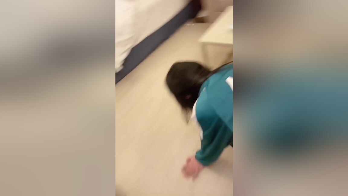 Chinese Cute teen 18+ Doggystyle Fucking
