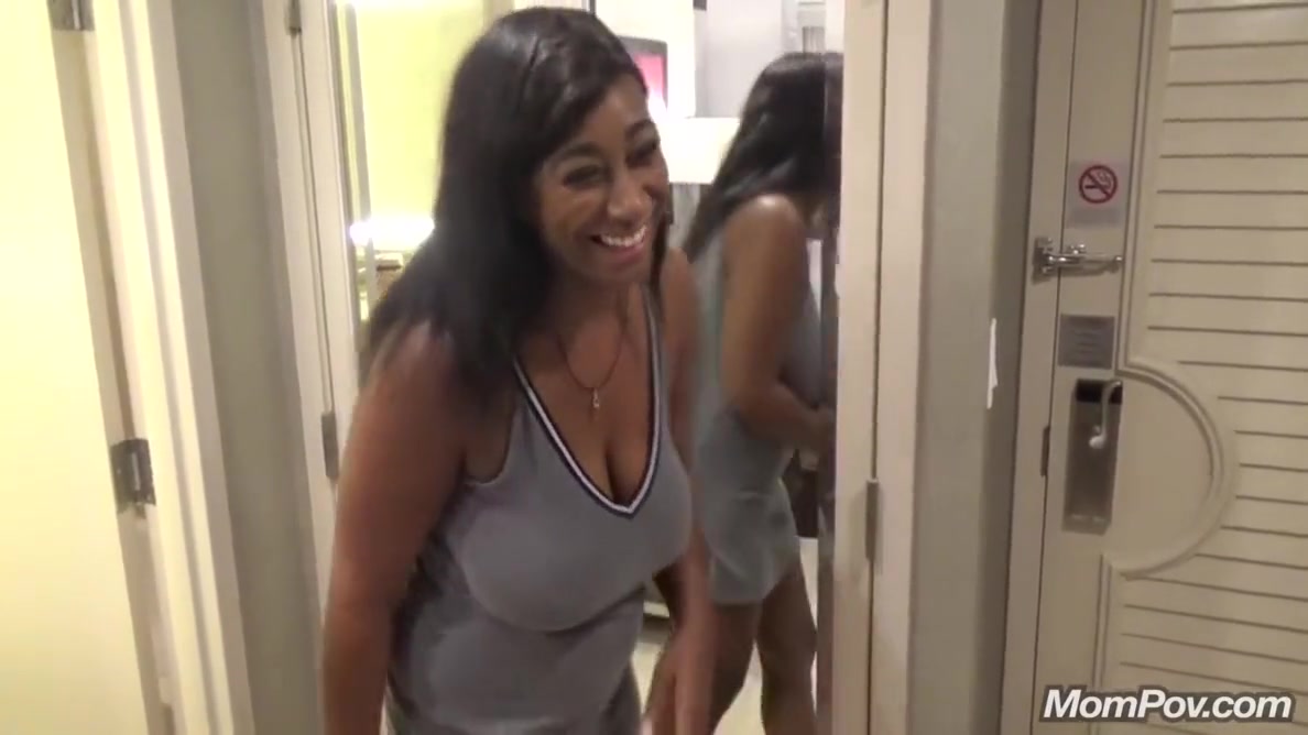 Huge Boobs - Black Milf Flashing
