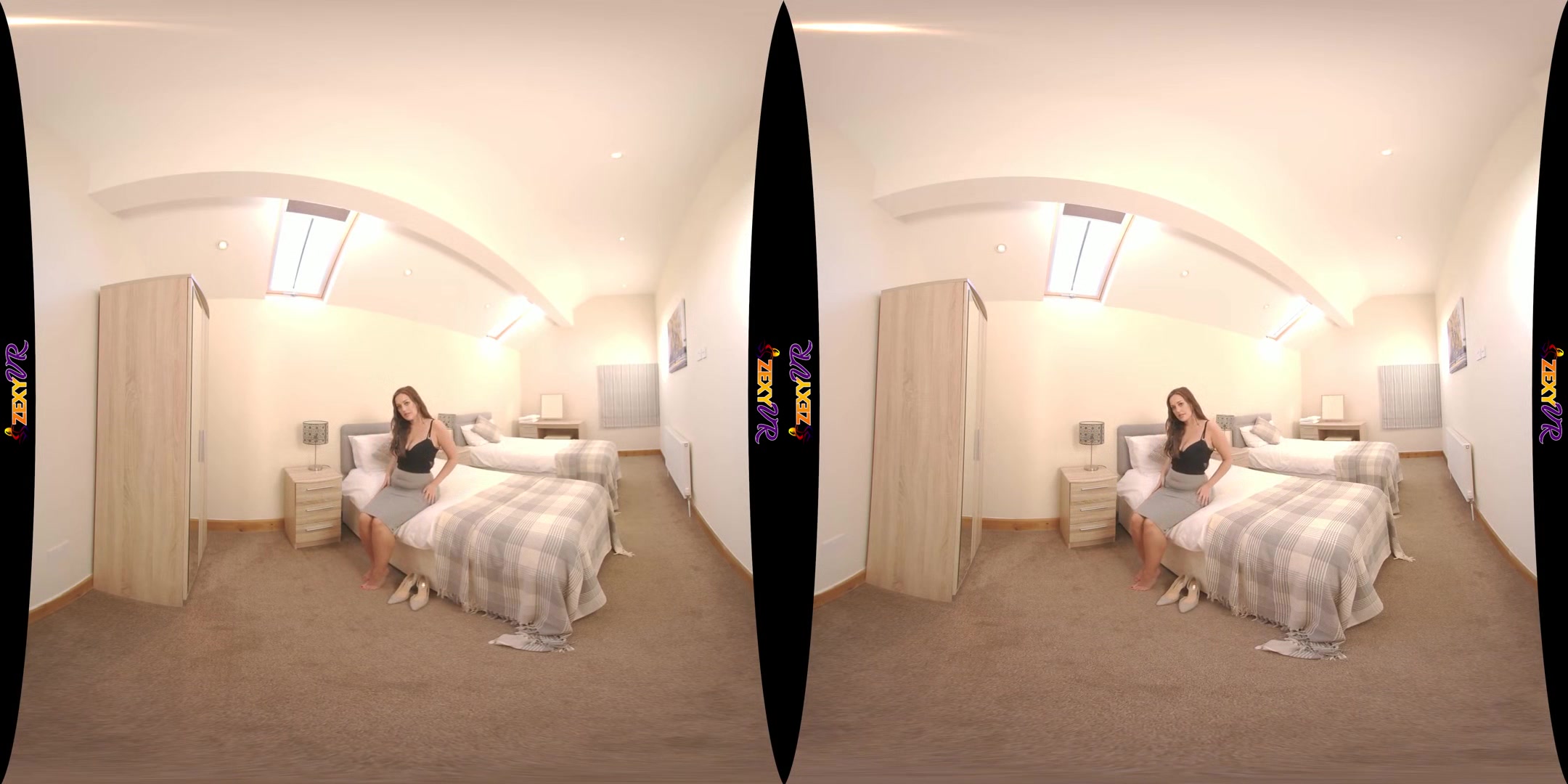 Cum Inside - Big Tits Babe Teasing in the Bedroom