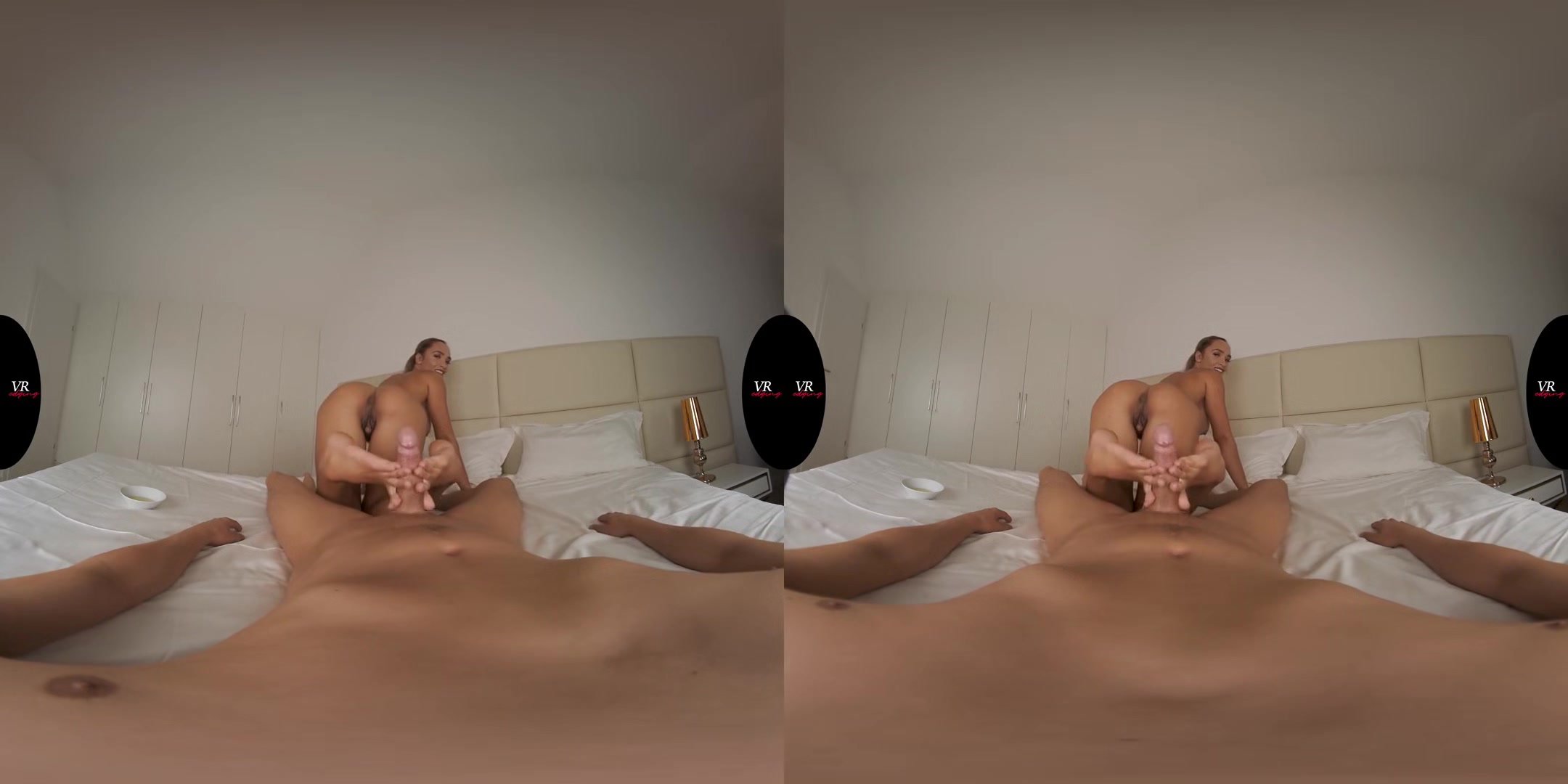 One Minute Of Fucking Ends In A Huge Cumblast - Edging Blowjob and Hardcore VR Porn with Pornstar Briana Bounce