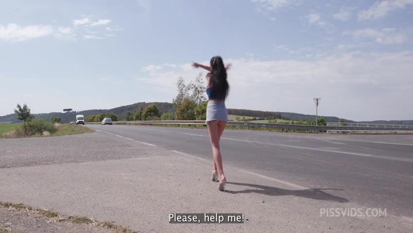 Hitch-hiking Wet, Laura Fiorentino, 5on1, BBC, DAP, Wrecked Ass, ButtRose, Pee Drink Shower, Squirt, Cum in Mouth, Swallow GIO2574 - PissVids