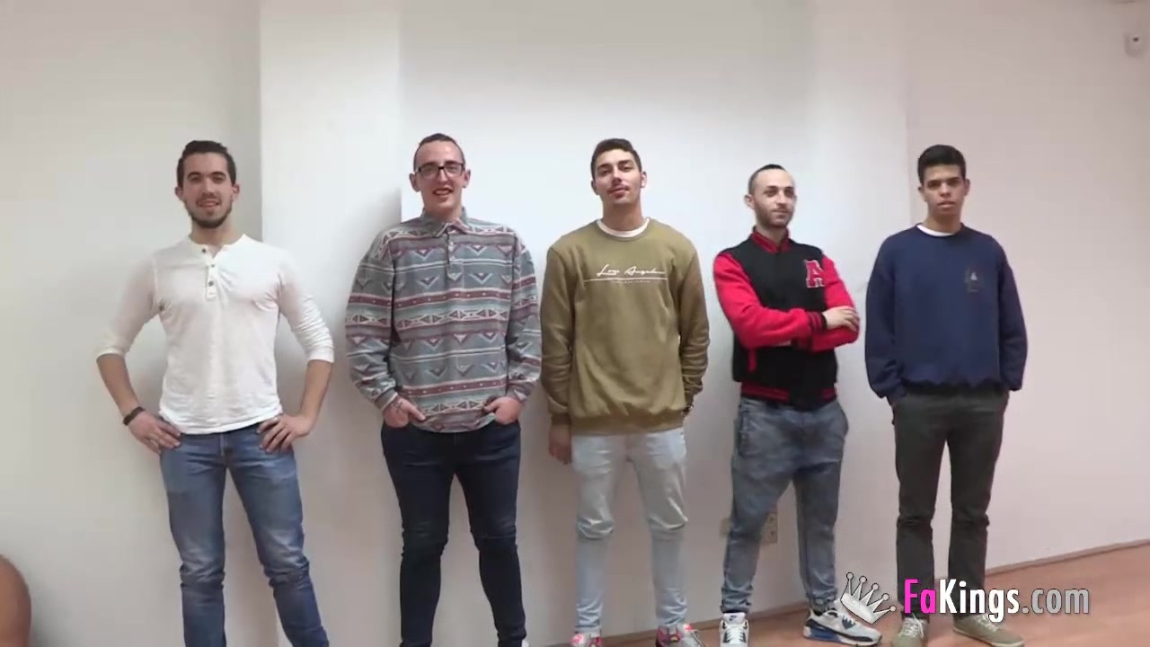 A slut milf and a virgin girl have their very first gangbang!