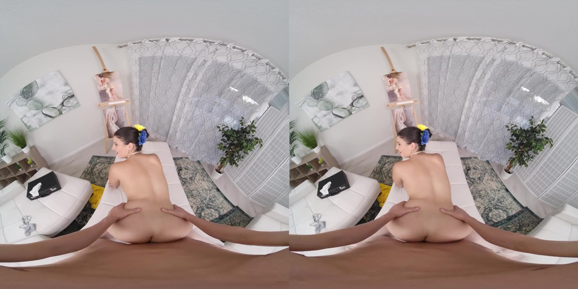 Lasirena69 in Open Borders: Busty Venezuela VR Porn Video - VRBangers