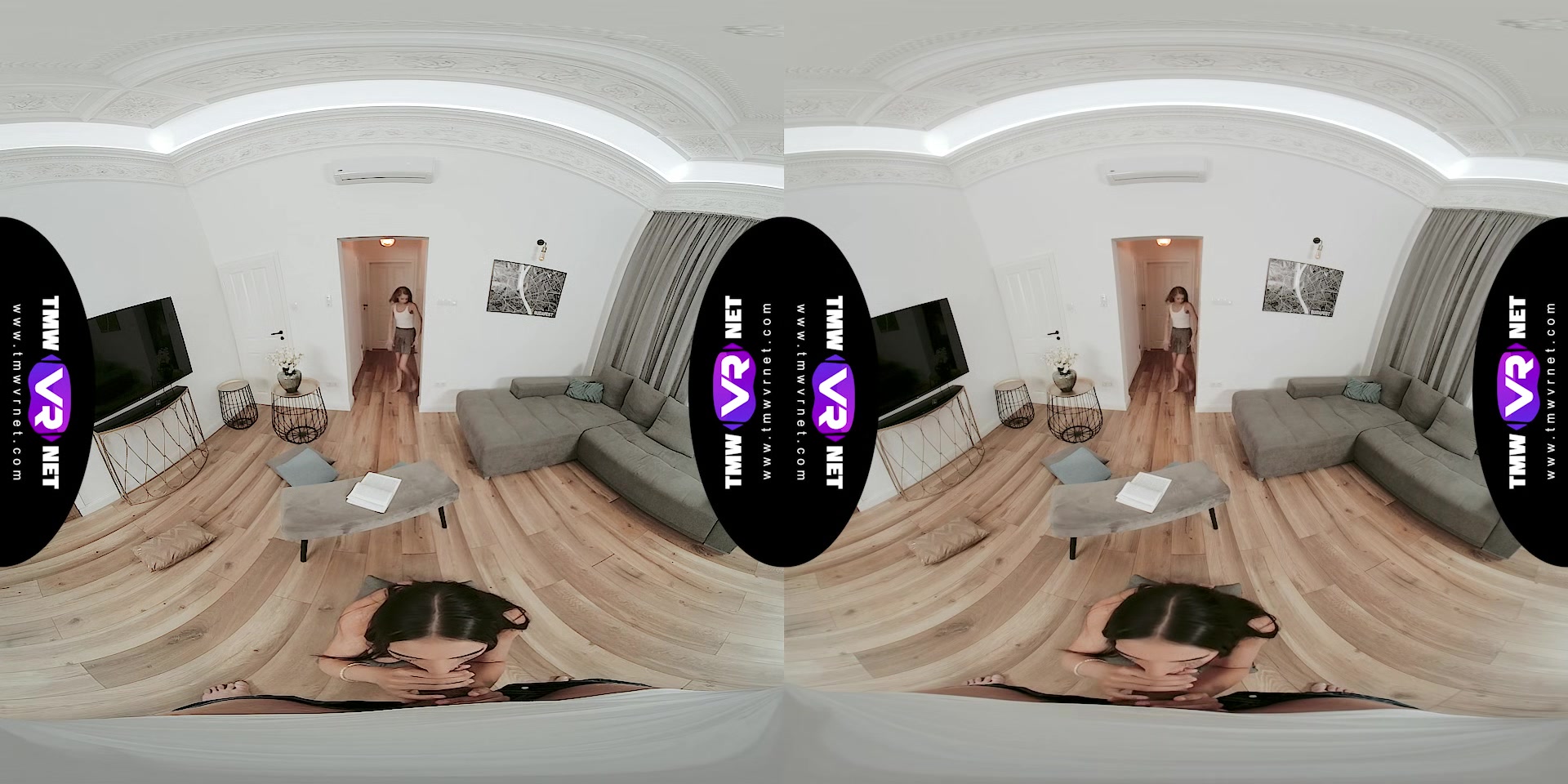 Crazy orgy on the floor