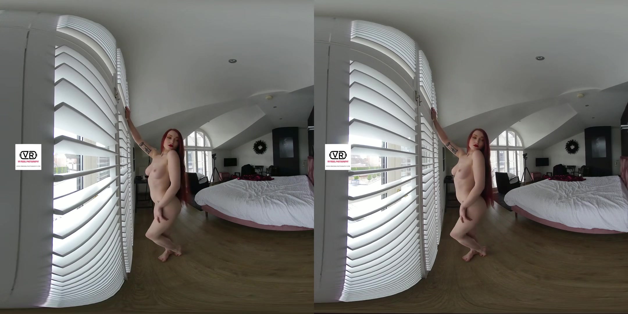 Lady Vengeance - Behind The Scenes - Redhead Solo Model Fingering BTS