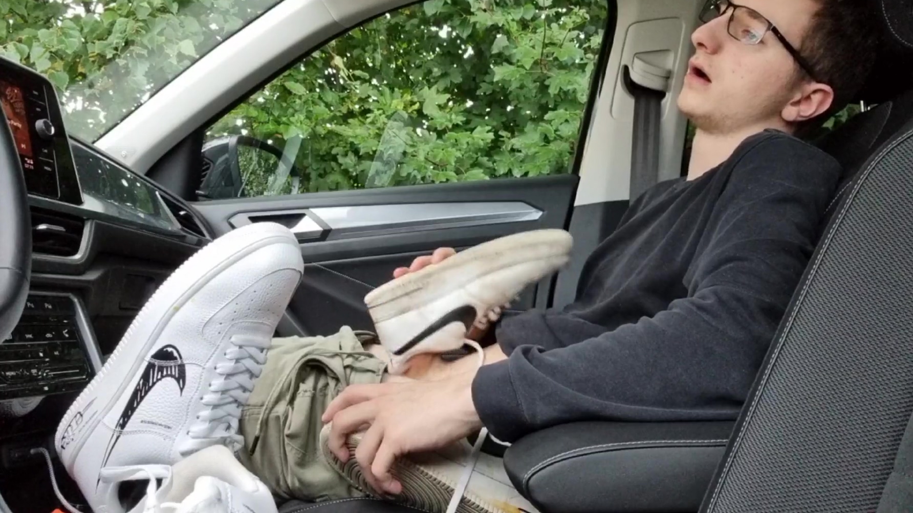 I Had To Fuck My Air Force In The Car