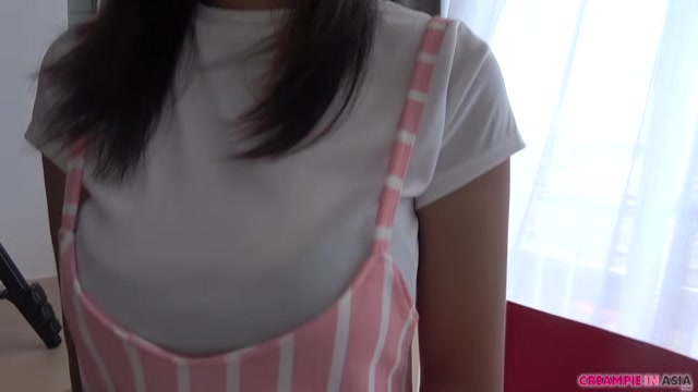 Cute Asian girl gets a cum creampie blast