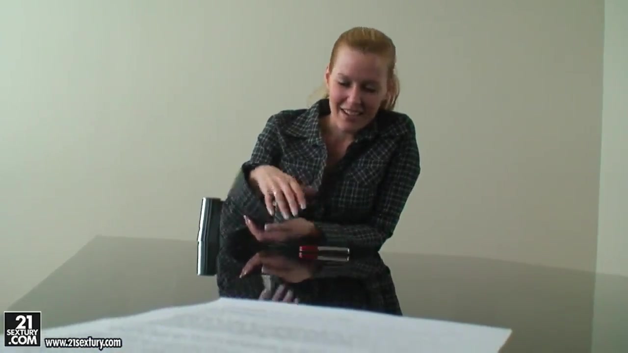 Amazing and talkative girl Sophie Moone is having an interview