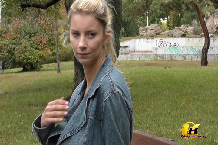 Naked In City Park And Masturbate - KaterinaHartlova