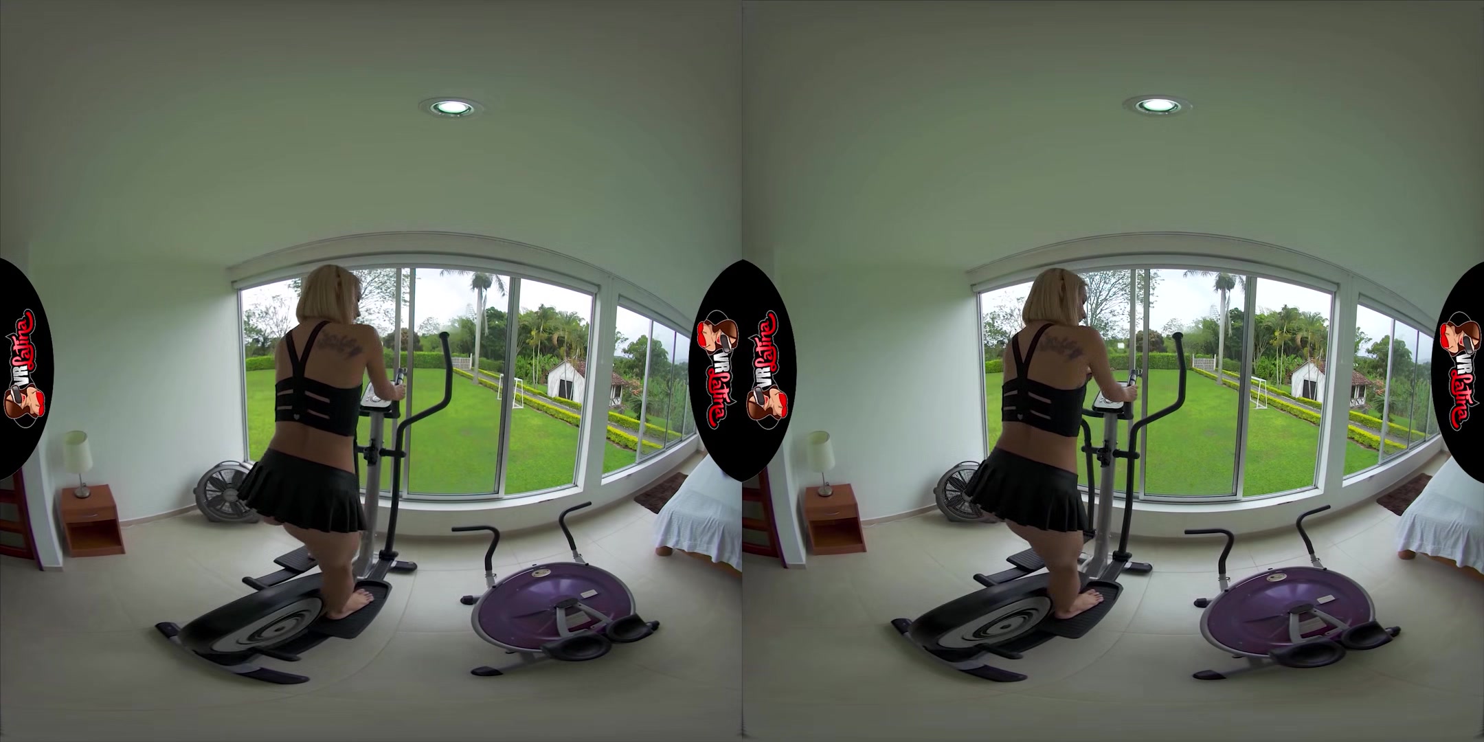 Riding Me Tightly - Tanned Babe Workout Sex - Sexlikereal