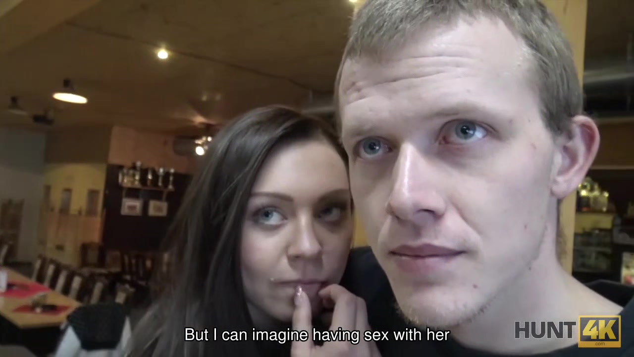 HUNT4K. For cash boy let stranger fuck his girlfriend Ornella Morgen