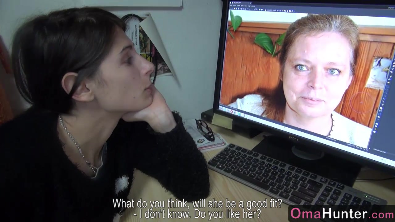 Omahunter - Chubby Mature Woman, teen 18+ Girl with her Old Boyfriend
