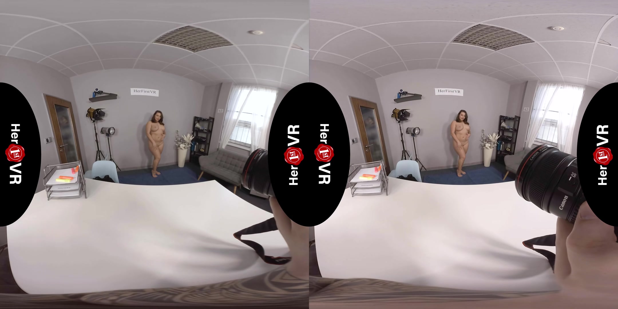 Lea - VR Casting - HerFirstVR