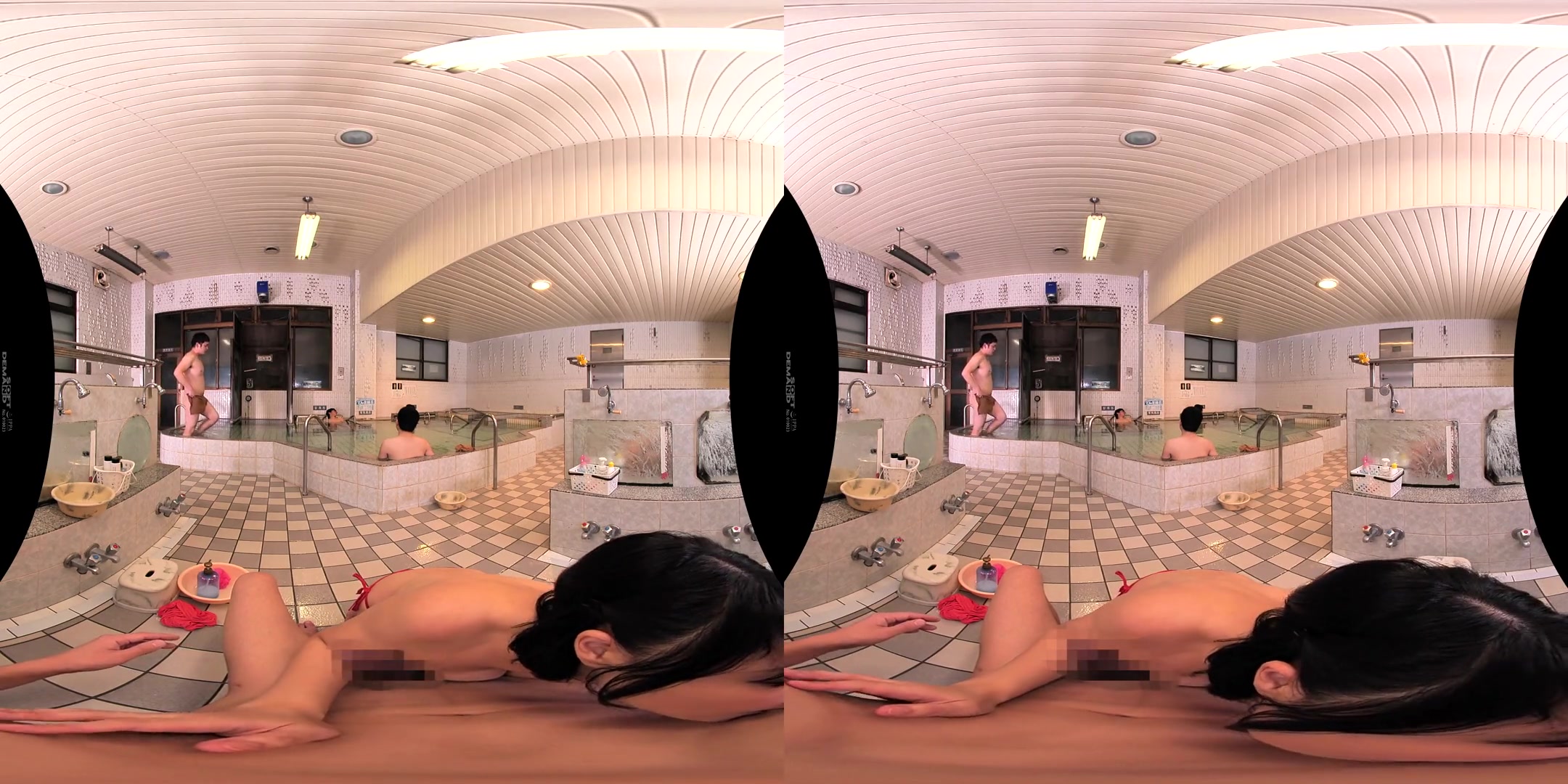 Washing your Body with her Famous I-Cup Tits 2 - Japanese Big Tits Blowjob
