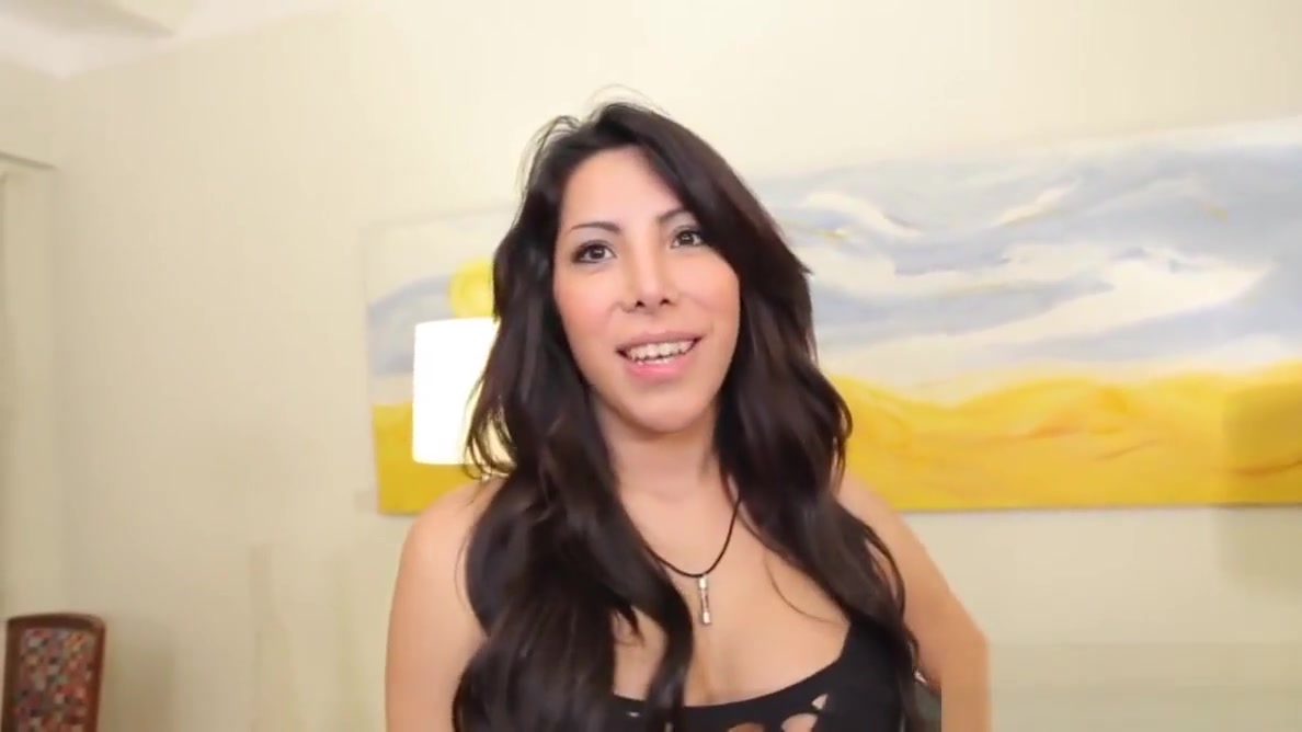 Lingerie latina has her tranny ass pounded