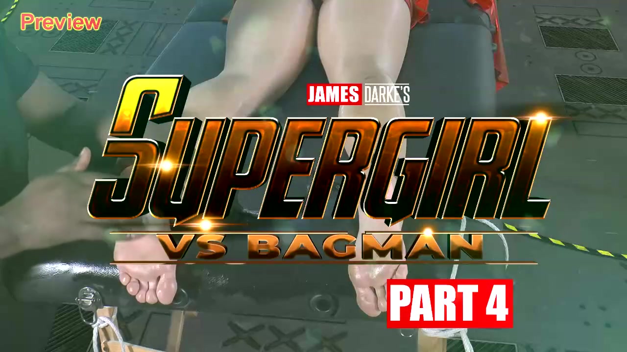 Supergirl Vs Bagman 4 - Ticklevideos